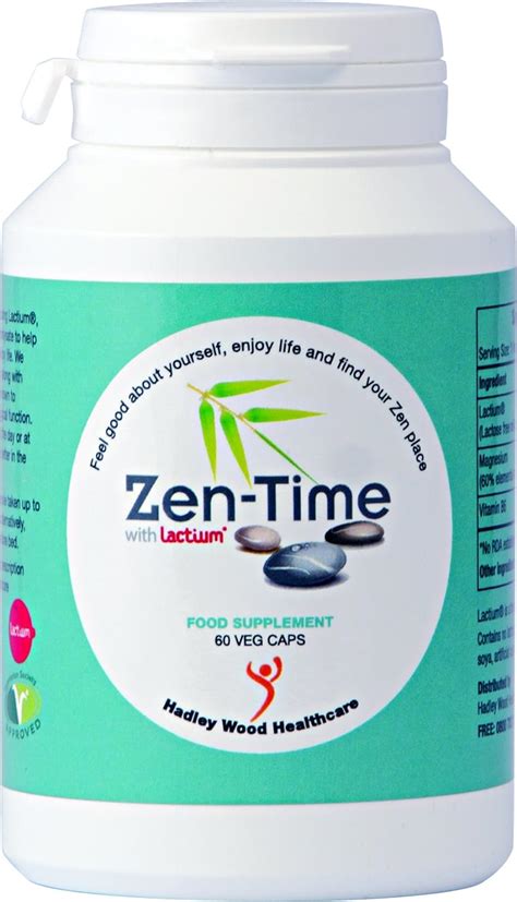 Zen Time with Lactium 60 vegetarian capsules: Amazon.co.uk: Health & Personal Care