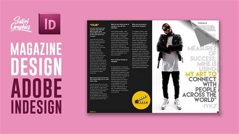 MAGAZINE LAYOUT IN ADOBE INDESIGN TUTORIAL PHOTOSHOP INDESIGN