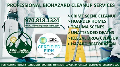 Loveland Crime Scene Cleanup Biohazard Cleaning Loveland