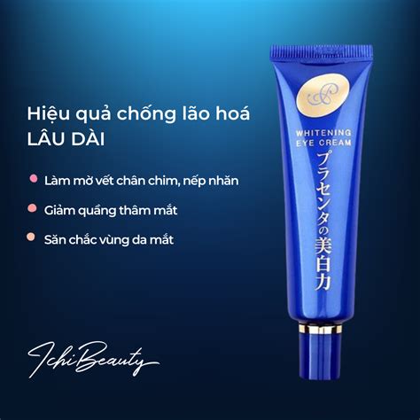 Kem Mắt Giảm Thâm Meishoku Whitening Eye Cream Dưỡng Mắt Giảm Quầng Thâm Chống Lão Hóa Tan Bọng