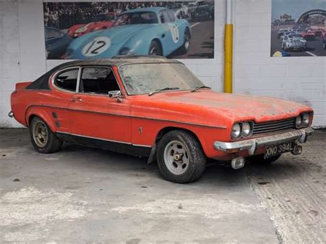 1973 Ford Capri Mk1 3000 Gxl Sat 22nd And Sun 23rd June Anglia Car Auctions