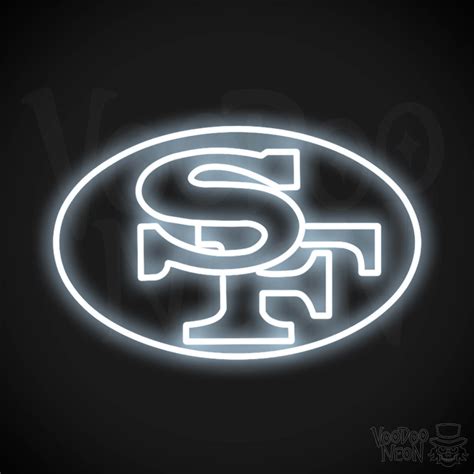 San Francisco 49ers Neon Sign San Francisco 49ers Sign Neon 49ers