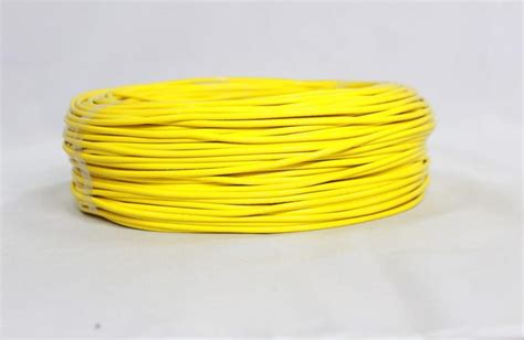 Fios Elétricos Antichamas Flexível 1 5 Mm 100 Metros Amarelo