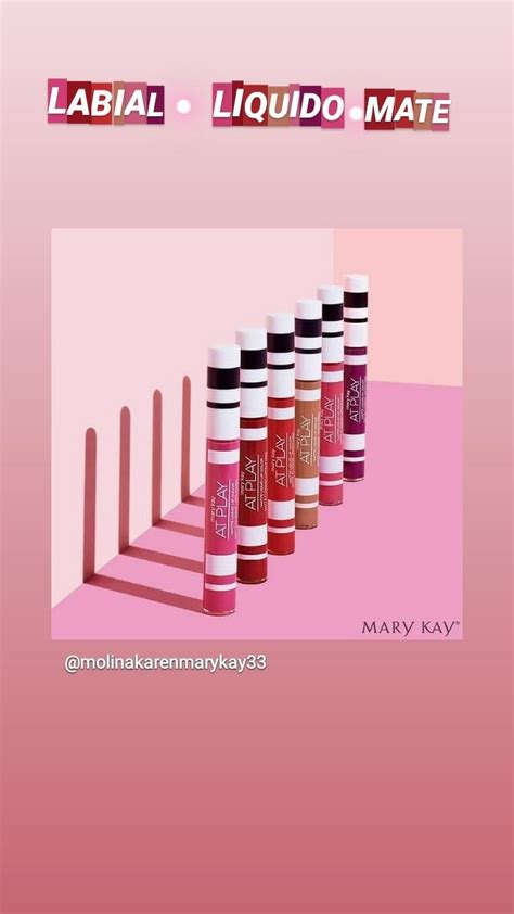 Labiales Liquidos Mate De Mary Kay At Play Mary Kay At Play Mary Kay