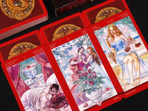 Unique Sexual Magic Tarot Deck With Book New Sexual Tarot Etsy