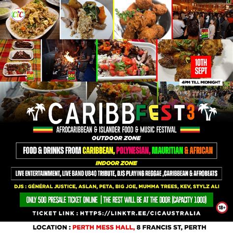 Megatix - Caribbfest 3 Caribbean , Polynesian, African food festival