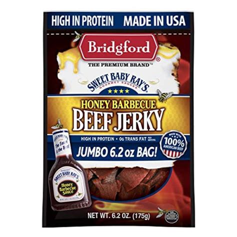 Bridgford Sweet Baby Ray S High Protein Beef Jerky