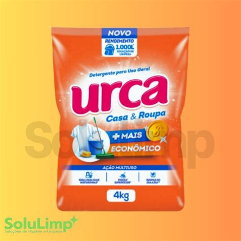 DETERGENTE EM PÓ URCA 4KG Solulimp