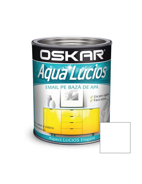 Vopsea Pentru Lemn Metal Oskar Aqua Lucios Interior Exterior Pe