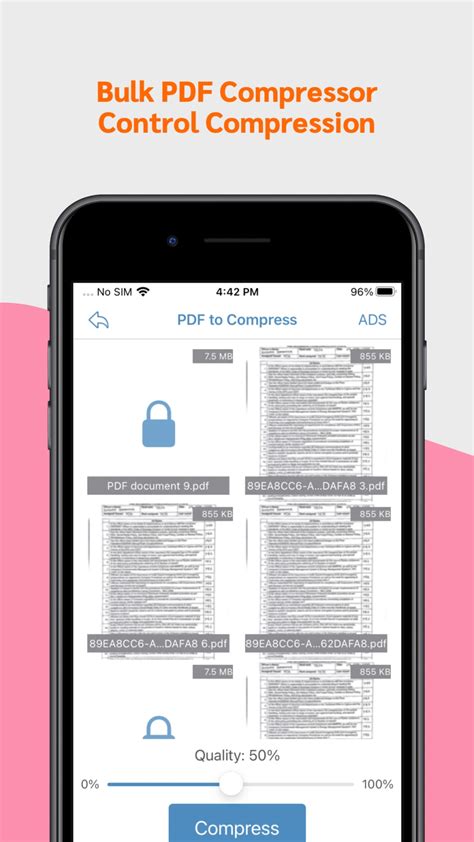 iPhone için pdf compressor compress pdf İndir