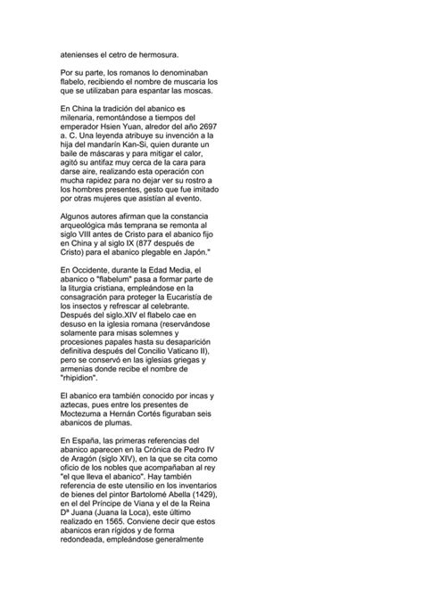 Or Genes Y Lenguaje Del Abanico Pdf