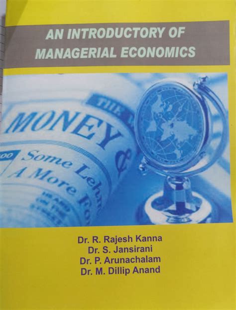 Pdf Managerial Economics Book