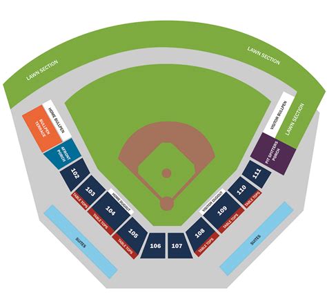 River Cats Seating Chart A Visual Reference Of Charts Chart Master