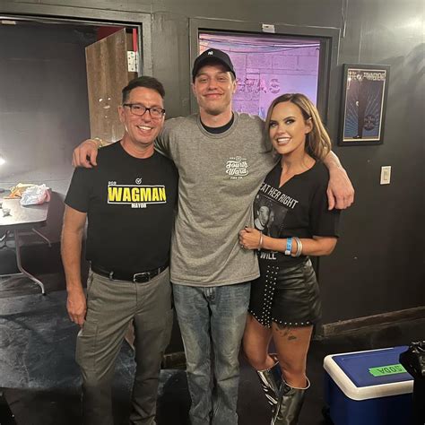 Pete Davidson Cozies Up To Stunning Brunette At Charlotte Radio Station