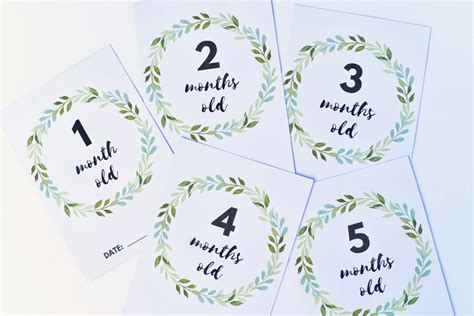 Baby Milestone Cards {Beautiful FREE Printables!}