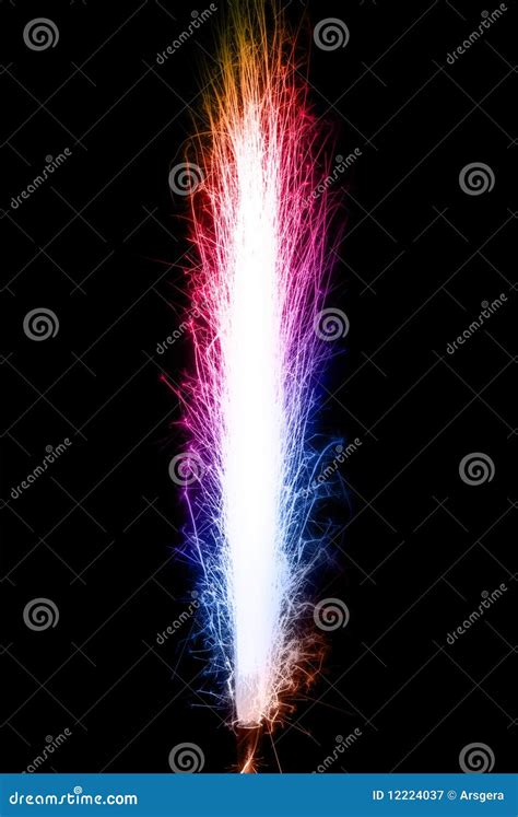 Gradient Colored Birthday Fireworks Stock Image Image Of Bright