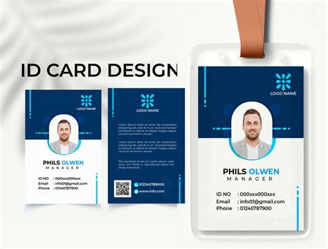 Professional Id Card Template Design By Rotab Ali On Dribbble