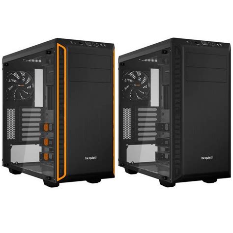 Case Be Quiet Pure Base 600 Window Orange Black Mid Tower ATX