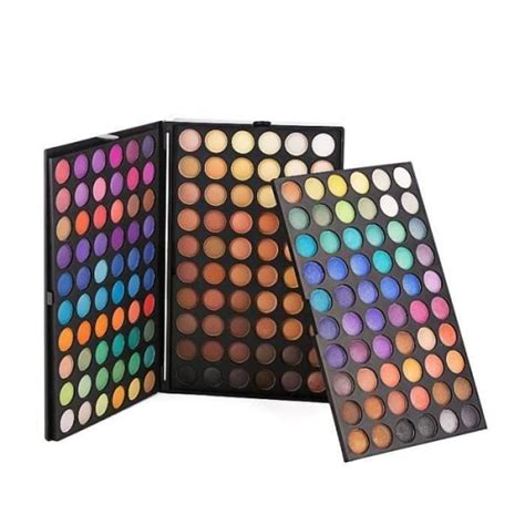Palette de fards à paupières de 180 couleurs Palette de combinaison mate de terre couleur nude