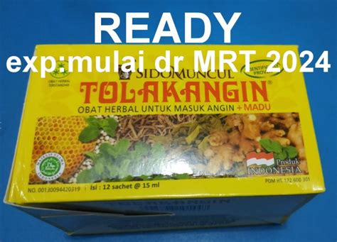 Jual Tolak Angin Cair Dewasa SidoMuncul Isi 12 Sachet 15 Ml Sido Muncul