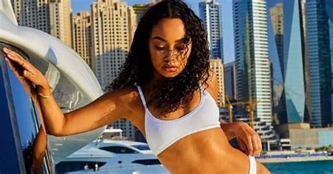 Leigh Anne Pinnock Unleashes Boobs In Skimpy Bikini For Eye Popping