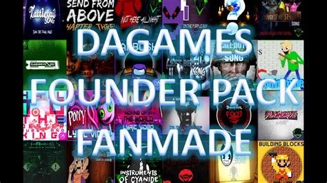 DAGames Founder Pack Fanmade YouTube