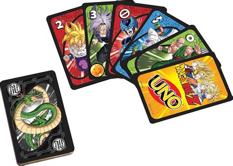 Uno Dragon Ball Z Card Game Avec Tv Show Themed Graphics Fun Pour