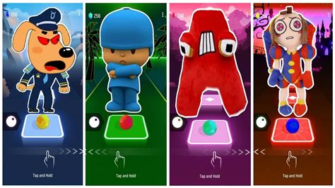 Pocoyo 🆚 Alphabet Lore 🆚 Devil Sheriff Labrador 🆚 The Amazing Digital Circus 🎶 Who Is Best