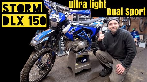 Ultra light dual sport Amazon X pro Storm 150 DLX motorcycle upgrades ...