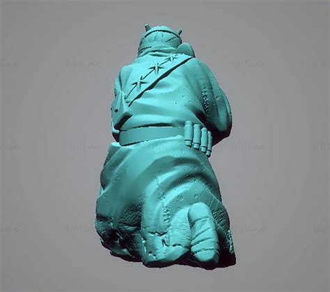 Desert Warrior 3d Printing Model Stl