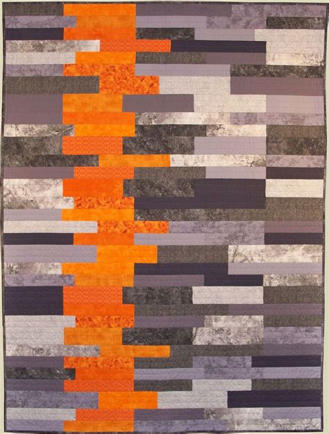 Sedimentary Quilts Orange Quilt Quilt Patterns