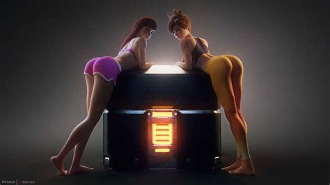 D Va And Tracer Archive Cover Porn Dx