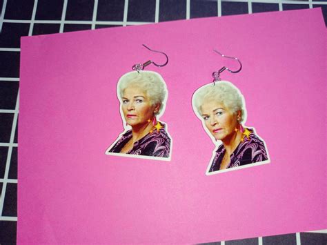 Pat Butcher Earrings Eastenders Kitsch Icon - Etsy UK