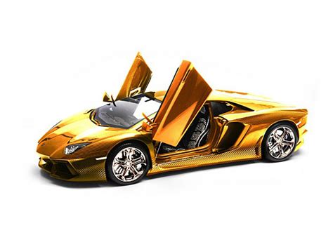 Gold Lamborghini Aventador For Auction In Dubai Starts At 75 Million