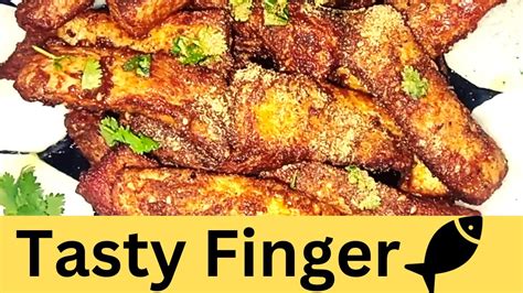 Finger Fish Tasty And Crispy Fish Finger Recipe Byb Youtube