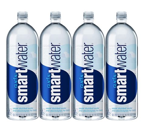 Glaceau Smartwater Vapour Distilled Water 15l 12 Pack Stockup Market