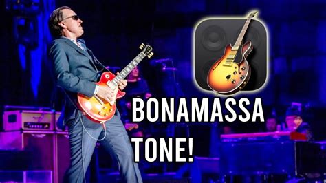 Joe Bonamassa Tone For Garageband Settings Youtube