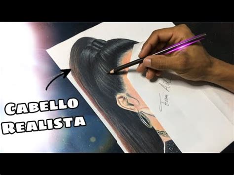 Como Dibujar Cabello Realista Con Colores Realistic Hair Drawing