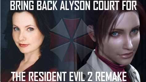 Petition · Bring Alyson Court Back on Board for the Resident Evil 2 Remake - United States ...