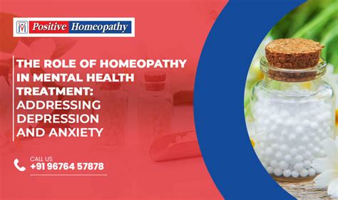 The Role Of Homeopathy In Mental Health Treatment Addressing