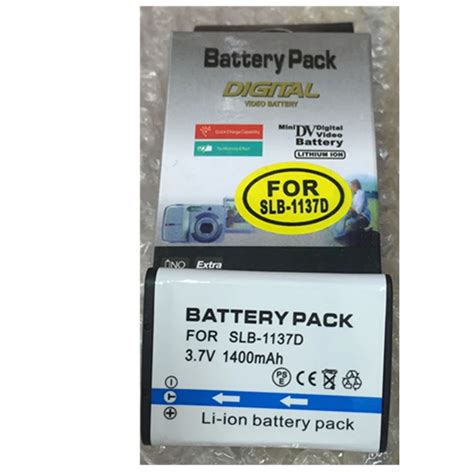 Slb D Lithium Batteries Pack Slb D For Samsung Tl Hd Nv Hd