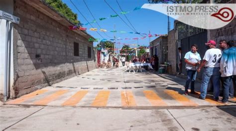 Inaugura Miguel Sánchez Altamirano pavimentación en colonia 25 de Mayo