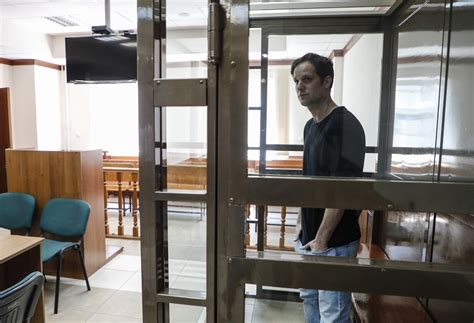 Russian Court Rejects Appeal By Jailed Us Journalist Evan Gershkovich