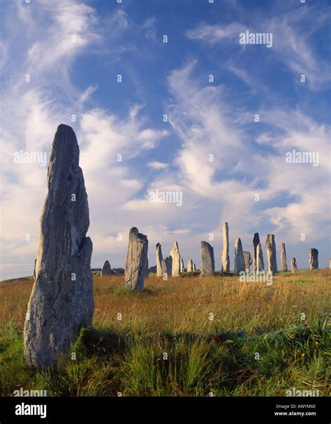 Callanish Standing Stones Isle Of Lewis Western Isles Scotland Uk