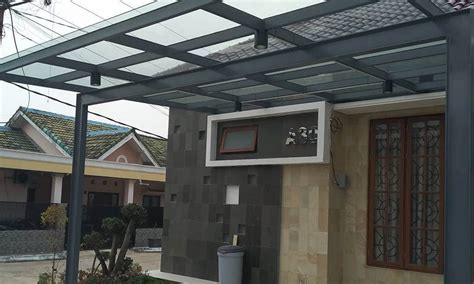 Model Kanopi Kaca Carport Rumah Beserta Kisaran Harganya