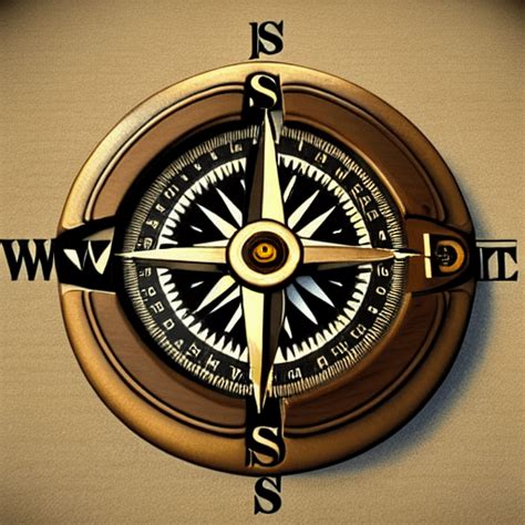 3d Steampunk Compass · Creative Fabrica