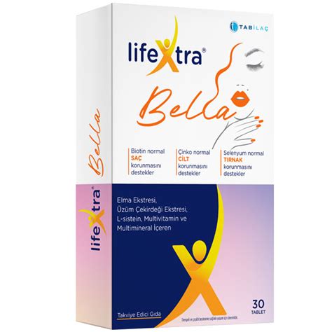 Lifextra Bella Takviye Edici Gıda 30 Tablet Nar Ecza