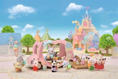 Sylvanian Families Weso Y Samoch D Z Lodami Epoch