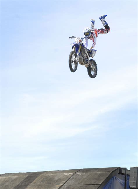 images jump male rider vehicle extreme sport sports helmet