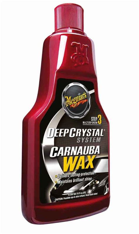 Meguiars Step 3 Deep Crystal Carnauba Wax Liquid A2216 70382800062